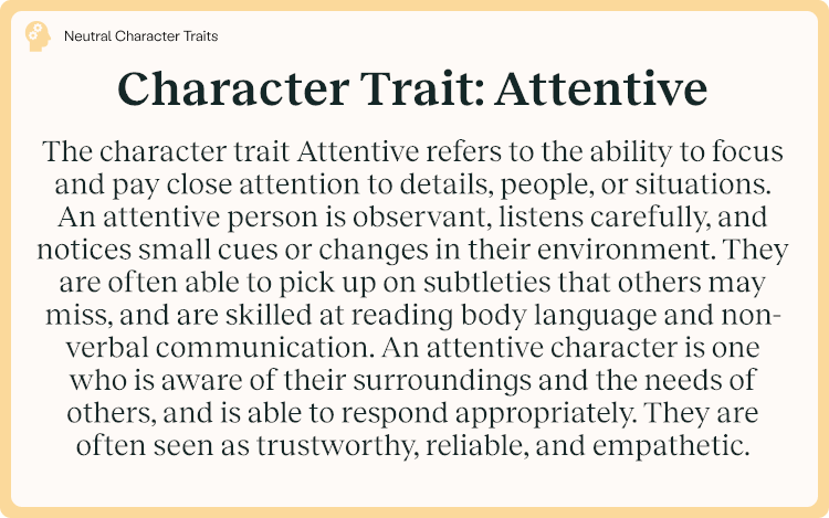 Attentive: Definition, Meaning, and Its Importance 1 attentive definition meaning and its importance