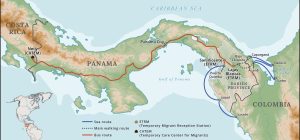 history of the darien migrants routes and key facts