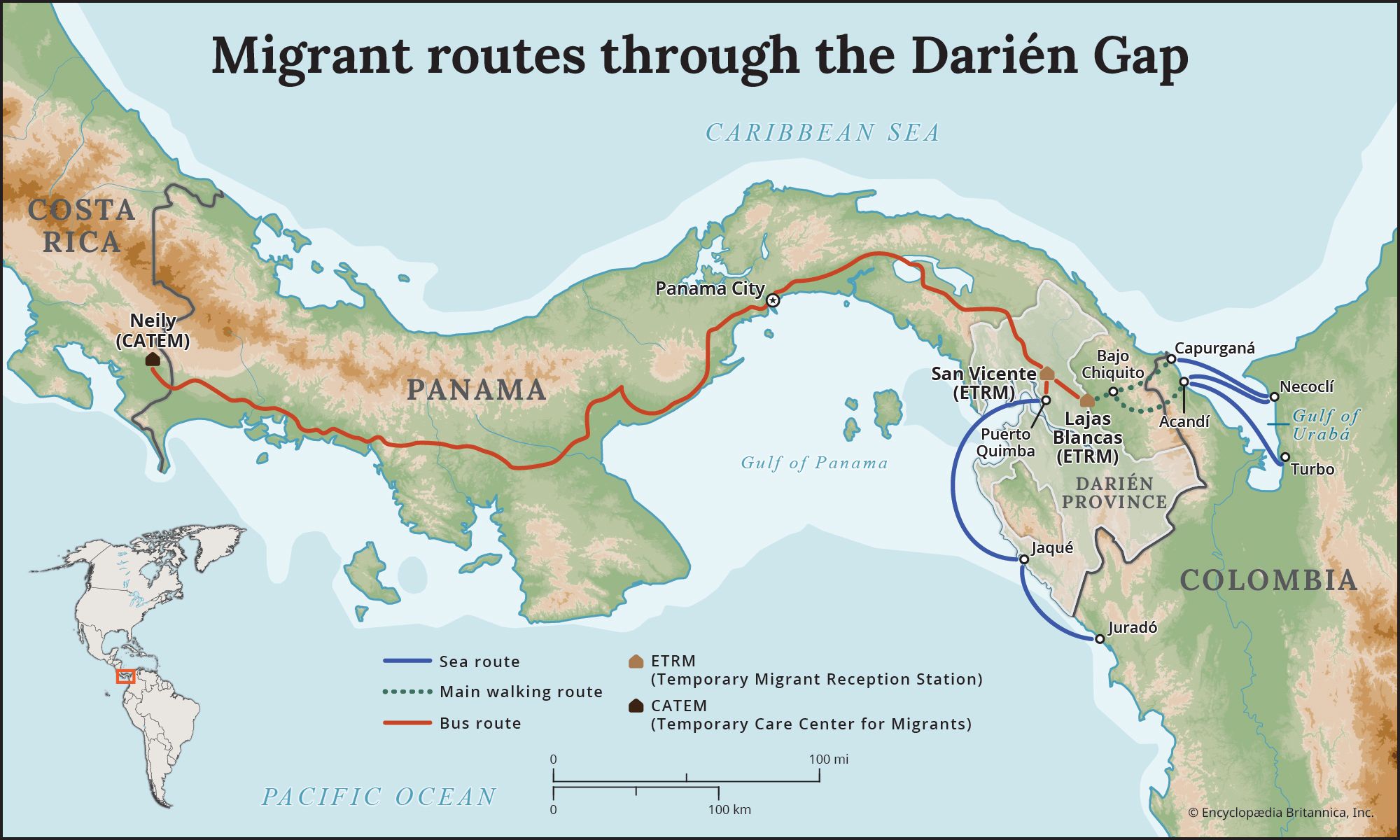 History of the Darien: Migrants, Routes, and Key Facts 1 history of the darien migrants routes and key facts