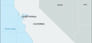 is there a map of ashburys hippie and counterculture sites