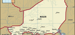 map and facts about niamey president population and more