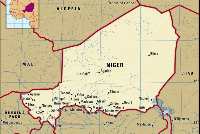 map and facts about niamey president population and more