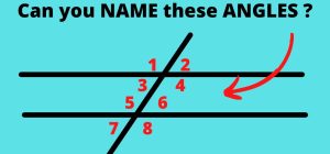 parallel lines cut by a transversal angles