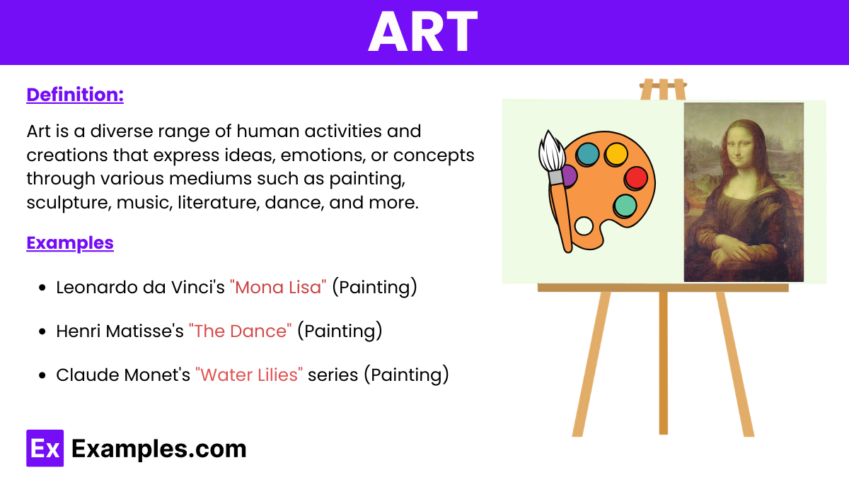 What Are Definitions, Examples, and Types of Art to Explore 1 what are definitions examples and types of art to