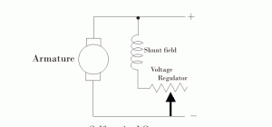 what are self excited generators in electromagnetic dynamos