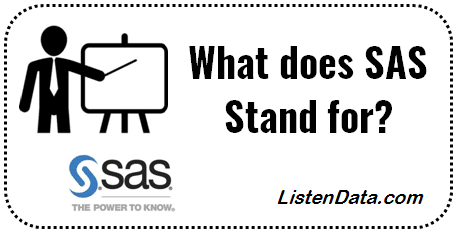 What does SAS stand for and what is its company definition 1 what does sas stand for and what is its company definition