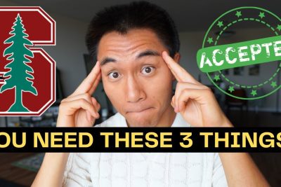 what grades do you need to get into stanford